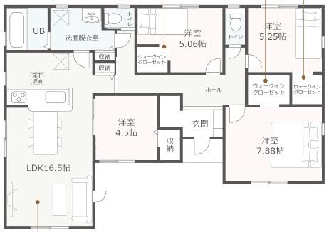 豊橋一色町第1期（全５棟）５号棟　新築戸建
