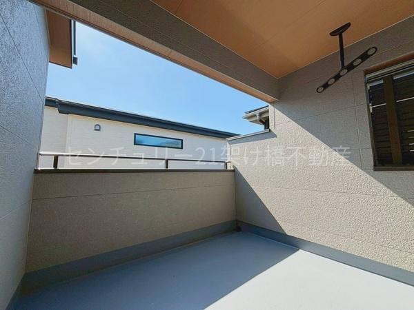 豊川市八幡町弥五郎2(全5棟)3号棟 新築戸建(バルコニー)