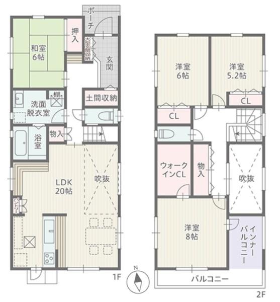 豊川市八幡町弥五郎2（全5棟）4号棟　新築戸建