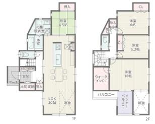 豊川市八幡町弥五郎2（全5棟）5号棟　新築戸建