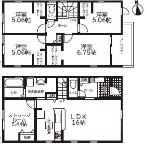 豊橋第25多米西町　新築戸建（全２棟）１号棟