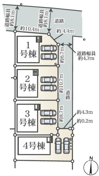 豊川市大崎町第7　新築戸建（全4棟）4号棟