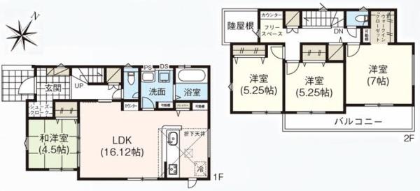 豊橋市伝馬町　新築戸建（全２棟）２号棟