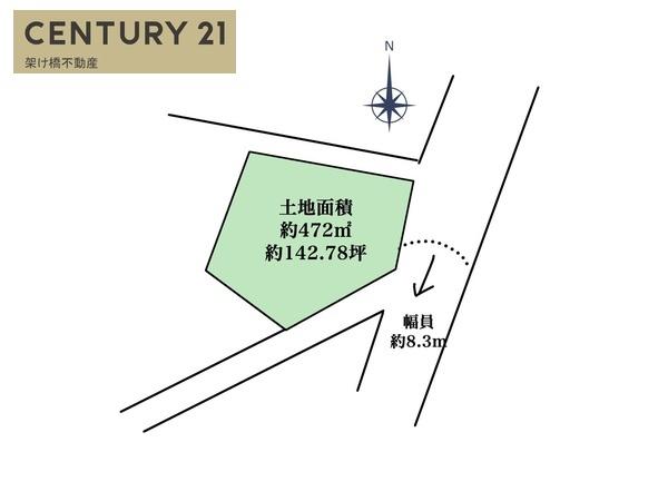 豊橋市牟呂町扇田　土地