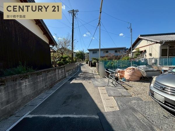 豊川市御津町広石第1期 新築戸建(全4棟)4号棟(前面道路含む現地写真)