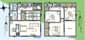 豊橋市下地町第１５　新築戸建（全２棟）２号棟