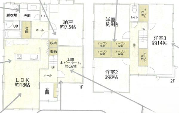 豊橋市北山町の中古一戸建て