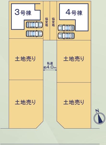 豊橋市松井町第2期　新築戸建（全6区画）3号棟