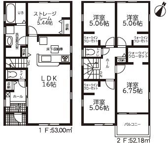 豊川第73桜町　新築戸建（全４棟）２号棟