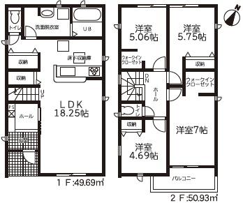 豊川第73桜町　新築戸建（全４棟）３号棟