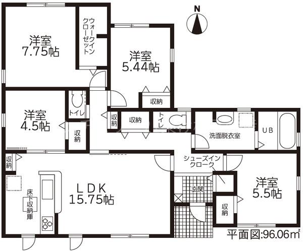 豊川第76御津町御馬東　新築戸建（全３棟）１号棟