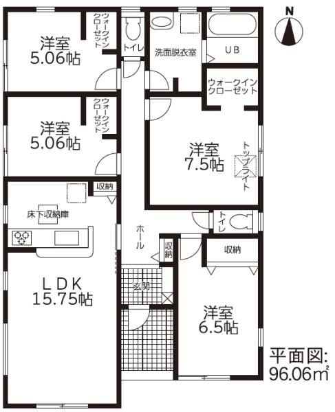 豊川第76御津町御馬東　新築戸建（全３棟）３号棟