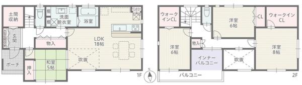 豊橋市上野町新上野3　新築戸建（全６棟）４号棟
