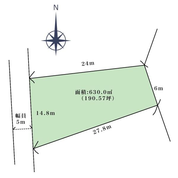 豊橋市富久縞町字梅村の土地