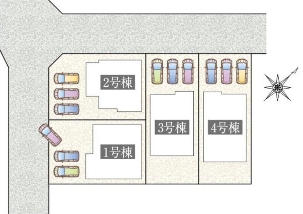 豊橋市牛川通２　新築戸建（全４棟）４号棟