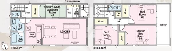 豊橋市石巻西川町第1新築戸建（全３棟）１号棟