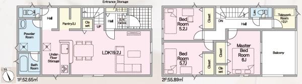 豊橋市石巻西川町第1新築戸建（全３棟）２号棟