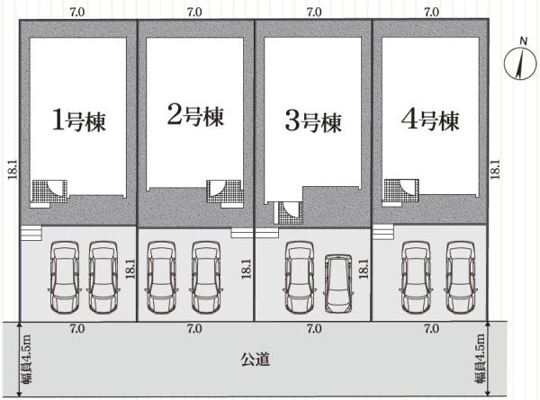 豊橋市草間町第1　新築戸建（全4棟）2号棟