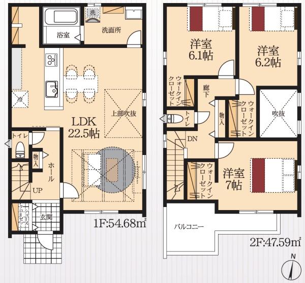 豊橋市草間町第1　新築戸建（全4棟）3号棟