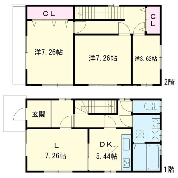 豊橋市城下町字恵下の中古一戸建