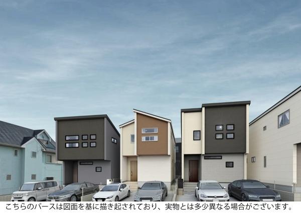 豊橋市佐藤４丁目　新築戸建　(全４棟)３号棟