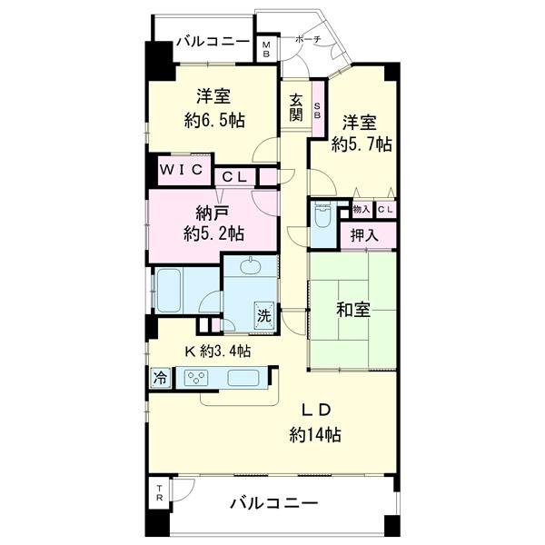 ダイアパレス向山緑地