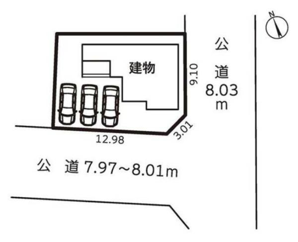 豊橋市浪ノ上町５９期　新築戸建　(全１棟)