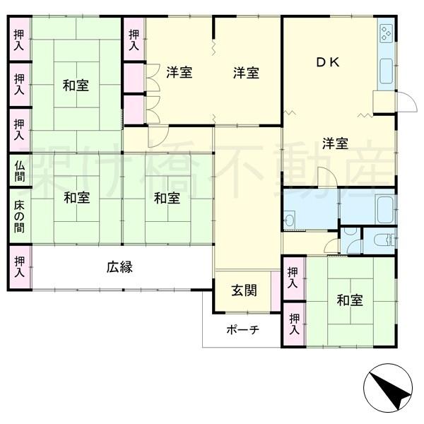 田原市小中山町一本松（倉庫付き中古戸建）