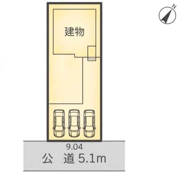 豊橋市神野新田町第1期　新築戸建（全１棟）