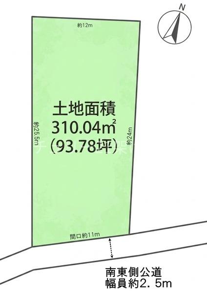 豊橋市大村町字袋小路の土地
