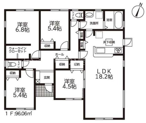 田原市赤羽根町第１期　新築戸建(全３棟)　２号棟