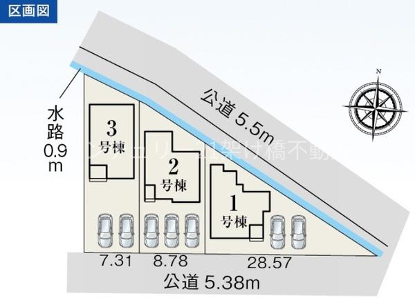 豊橋市高洲町第1期　新築戸建(全3棟)　３号棟