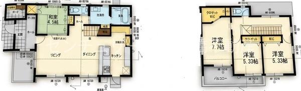 豊橋市西七根町字むつみね台　中古戸建
