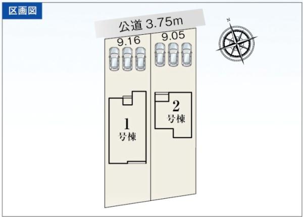 豊橋市日色野町第１期　新築戸建（全2棟）2号棟