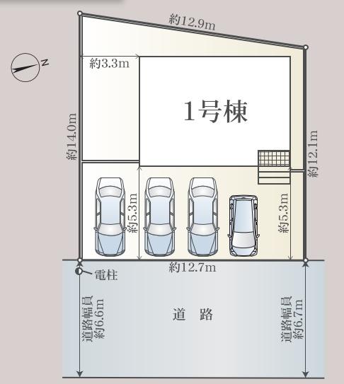 豊橋市大脇町第３　新築戸建（全1棟）