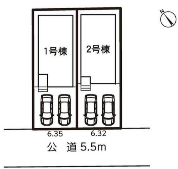 豊橋市住吉町59期　新築戸建（全２棟）２号棟