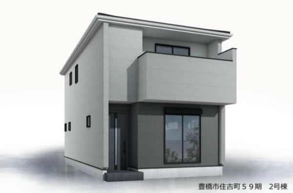 豊橋市住吉町59期　新築戸建（全２棟）２号棟