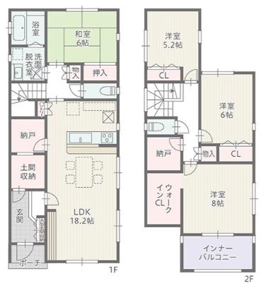 豊橋市飯村北一丁目　新築戸建　全4棟2号棟