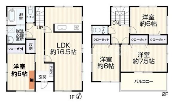 豊橋市前芝町字西青の中古一戸建て