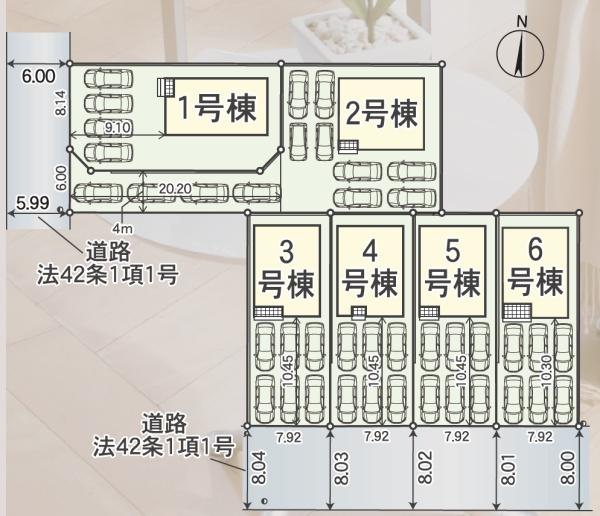 豊橋市多米東町第10　新築戸建　全6棟　4号棟