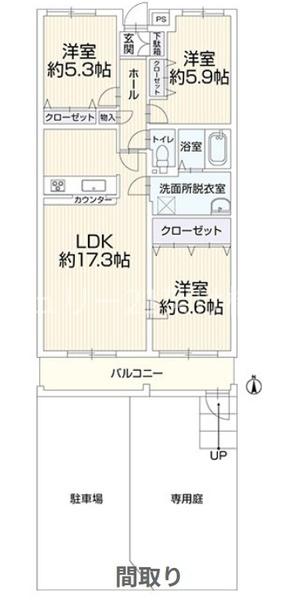 アーバンライフ羽根井図書館前
