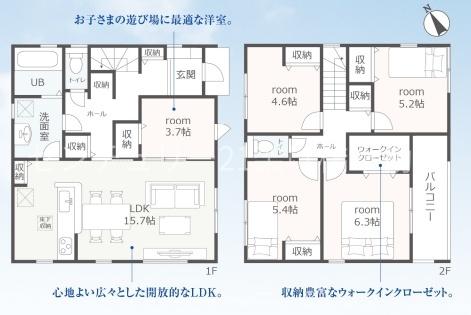 田原市田原町第３期　新築戸建　全５棟　１号棟