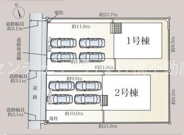 豊橋市北島町　第３　２号棟　新築戸建