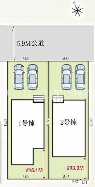 豊橋市東脇　新築戸建　全２棟　２号棟