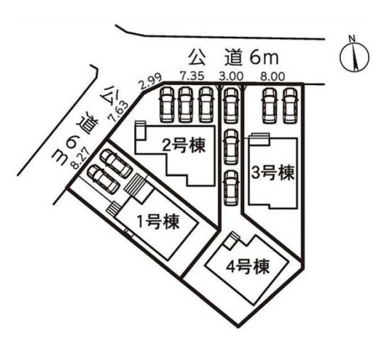 豊橋市東小鷹野1丁目60期　新築戸建　全４棟　４号棟
