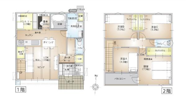 豊橋市飯村町字高山の中古一戸建て