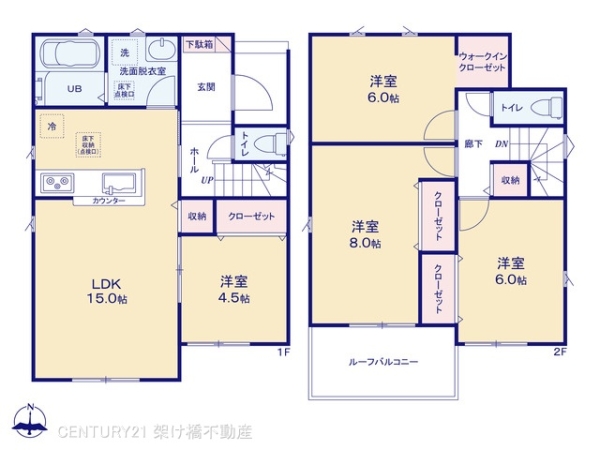 豊橋市瓜郷町23ー1期新築戸建(全７棟)２号棟リナージュ