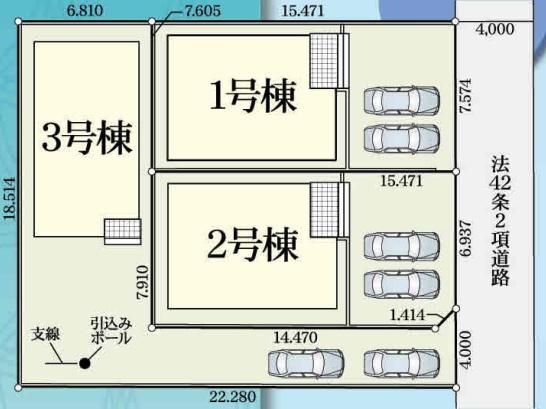 豊橋市神野新田町第5新築戸建(全３棟)２号棟