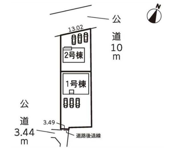 豊橋市下五井町2期　新築戸建（全2棟）２号棟リーブルガーデン