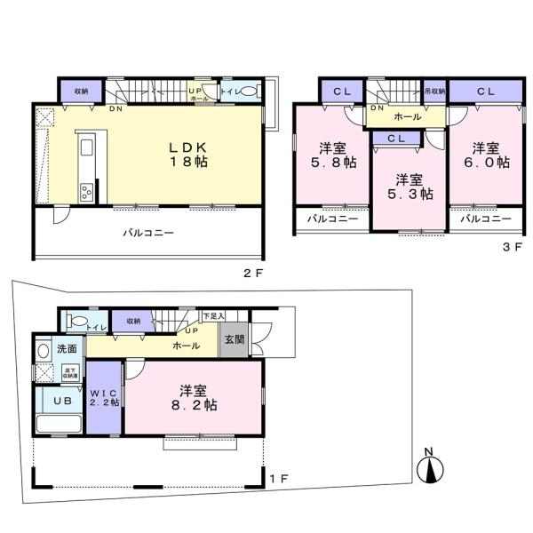 名古屋市守山区瀬古東１丁目の中古一戸建